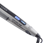 Щипцы-гофре для волос 25x110мм с терморегулятором Dewal Beauty Dark Charm HI2070W