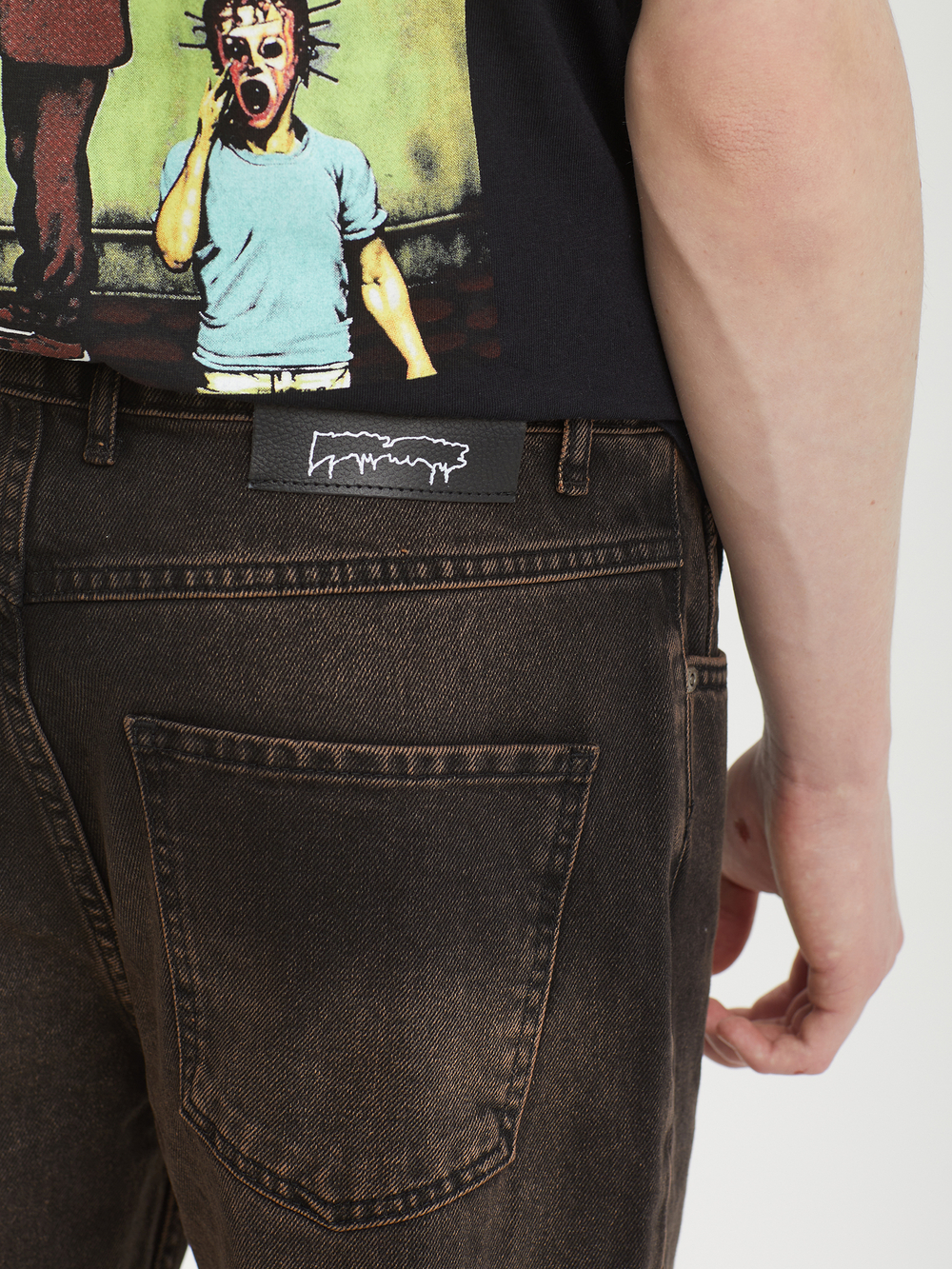 Мужские Джинсы (Regular Fit) Mud Wash Hammerle