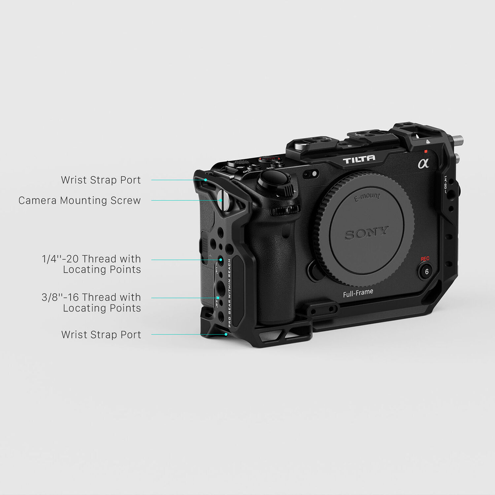 Клетка Tilta с рукояткой для камер Sony FX3/FX30 V2 Pro Kit черная (TA-T16-C-B)