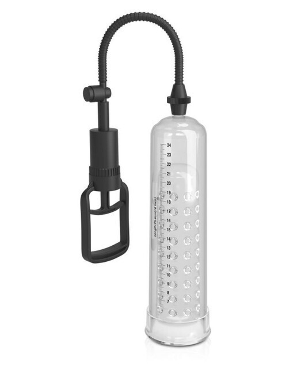 Вакуумная стимулирующая мужская помпа размер XL Classix XL Penis Stimulation Pump (Цвет: прозрачный с черным)