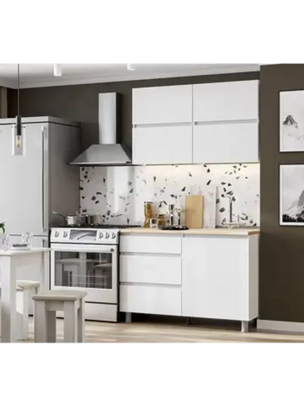 Кухонный гарнитур 120 модульный 120х215 см Токио