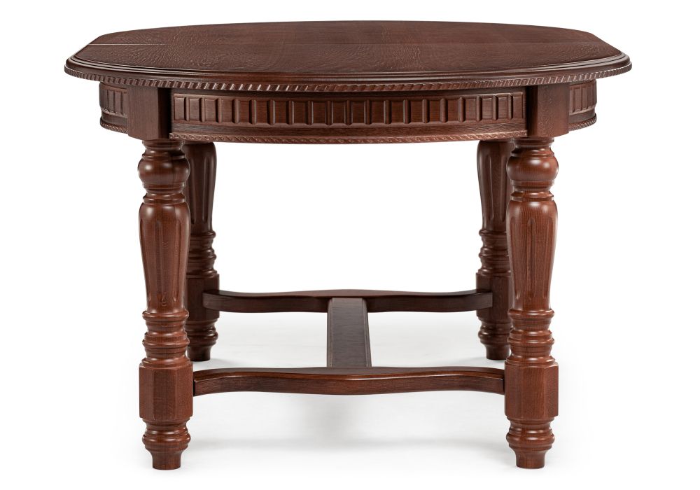 Деревянный стол Шеелит 160(200)х110х75 орех миланский