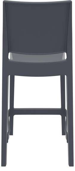 Полубарный стул Maya серый