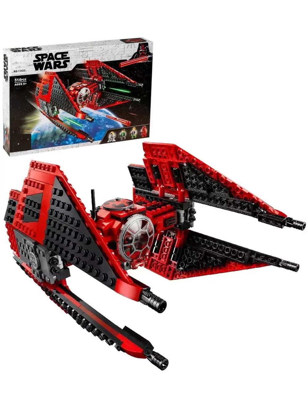 Конструктор Истребитель СИД майора Вонрега 514 деталей