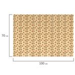 Бумага упаковочная новогодняя "Christmas Kraft", 70х100 см, 10 дизайнов ассорти, ЗОЛОТАЯ СКАЗКА, 592053, 1шт