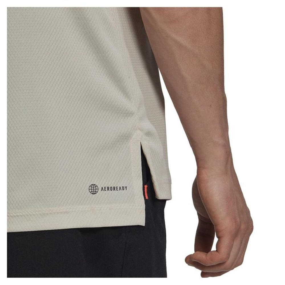 Мужская теннисная футболка Adidas US Series Tee - Аллюминий