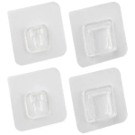 Крючки самоклеящиеся из двух деталей, 2 пары