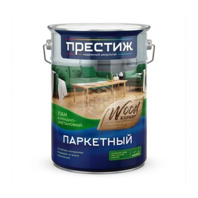 Алкидно-уретановый лак Престиж Паркетный матовый 5 кг