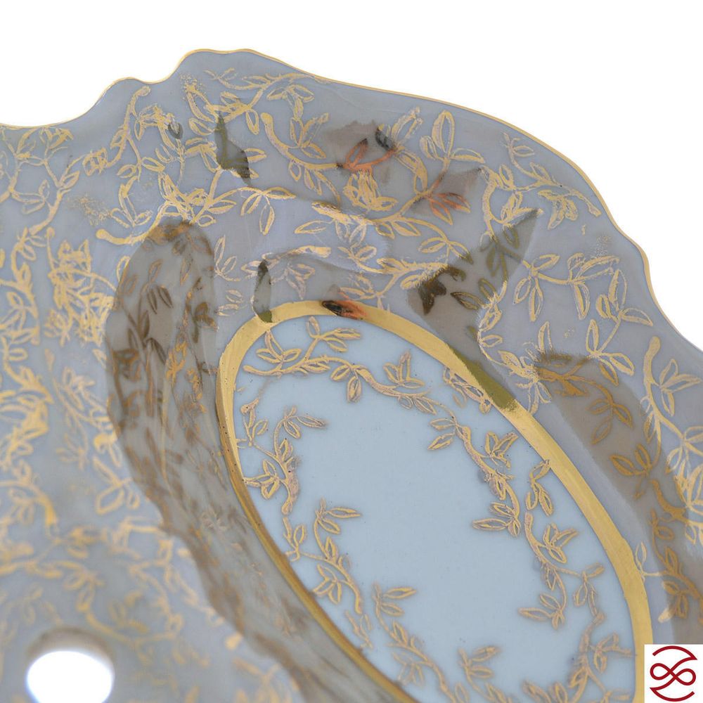 Этажерка 3 яруса Queen's Crown Aristokrat Лист Бежевый