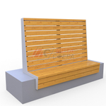 Настил на основание Noma Wall со спинкой