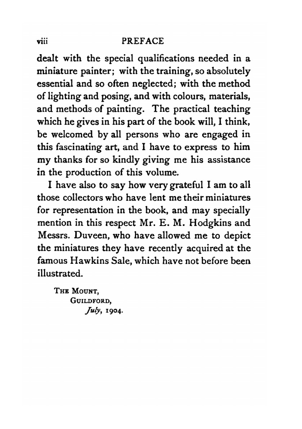 How to Identify Portrait Miniatures | G. C. Williamson