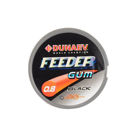 Фидерная резина Dunaev Feeder Gum Black 0.8mm