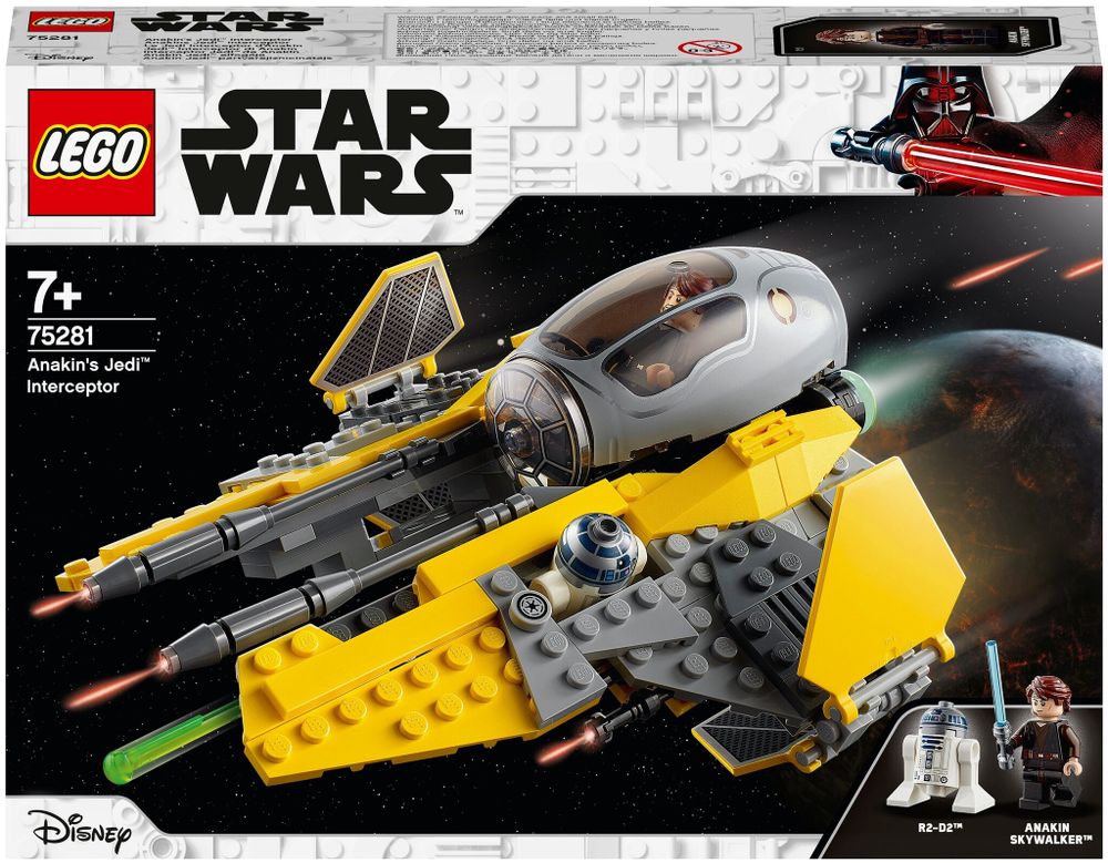 Конструктор LEGO Star Wars 75281 Джедайский перехватчик Энакина