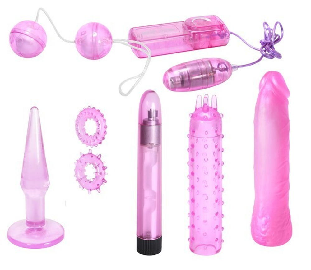 Вибро-набор для пар Mystic Treasures (фиолетовый) (Цвет: фиолетовый)