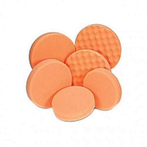 Круг полировальный антиголограммный Antihologrammschwamm Koch 160х25мм, Ребристый, Оранжевый