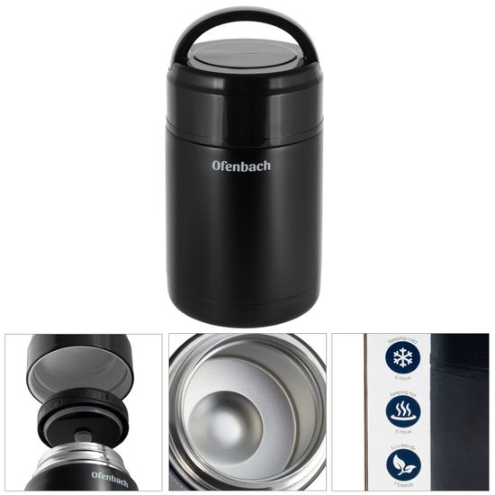 Термос для еды 800 мл. из нержавеющей стали Ofenbach NB 101302