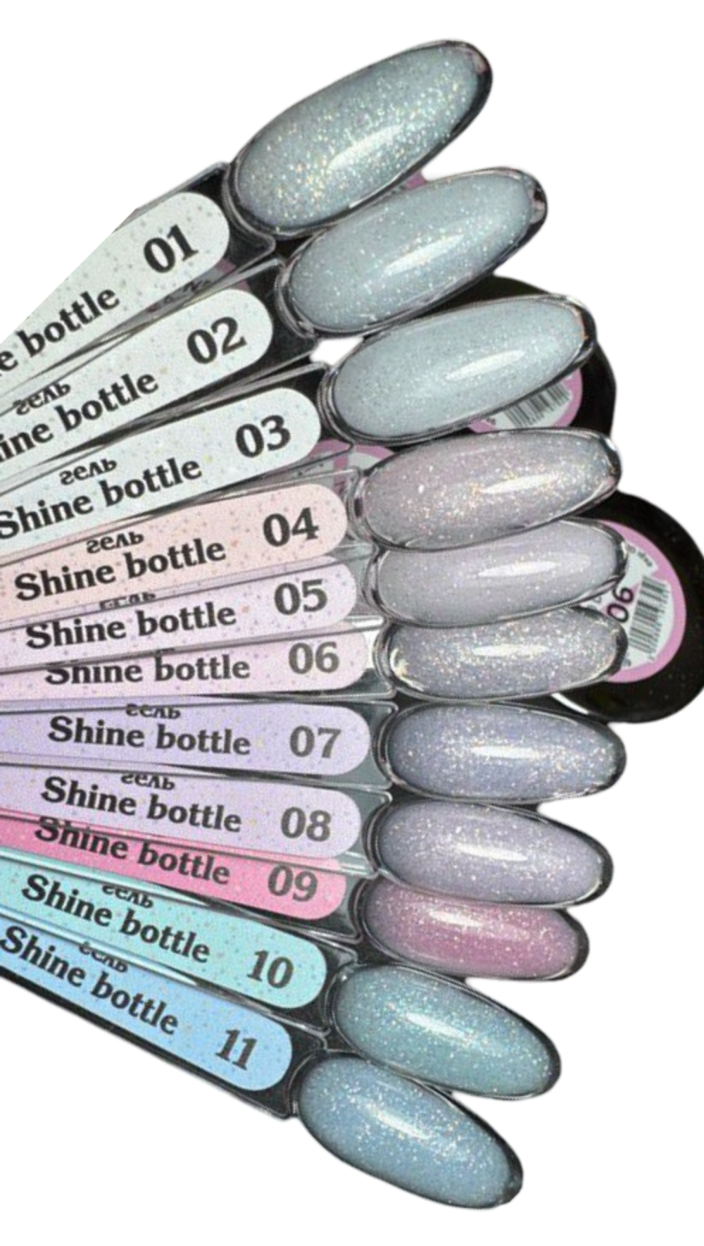 Гель SHINE NO BOTTLE 11 Pink House 15гр