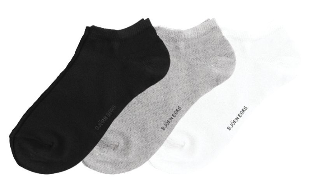Теннисные носки Bj_rn Borg Essential Steps 3P - White