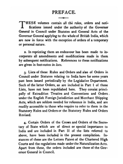 General rules and orders made under enactments in force in British India. Volume 3 | G.R. Ridge India