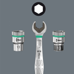 Набор с трещоткой Zyklop Speed 8100 SA All-in привод 1/4″, WERA 05003755001