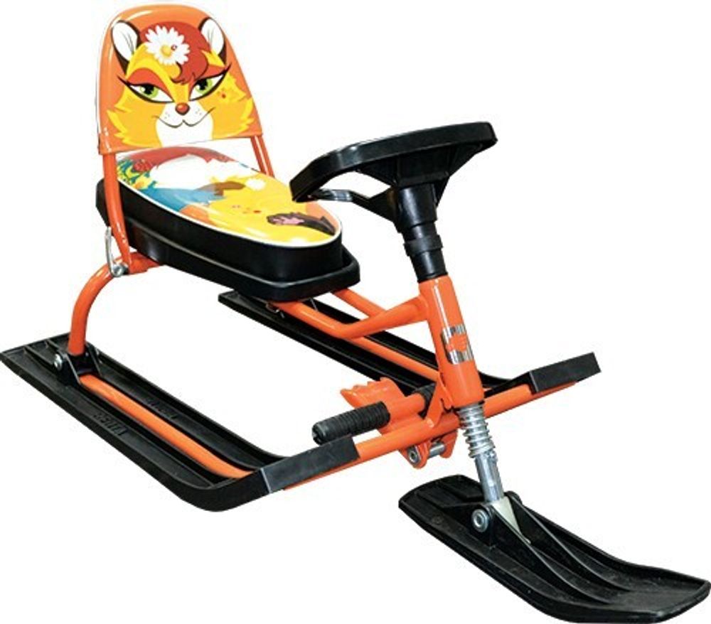 Снегокат Барс комфорт "Лиса"