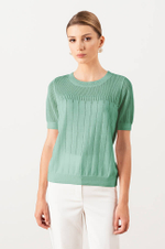 23003 Джемпер женский (светло-зеленый)