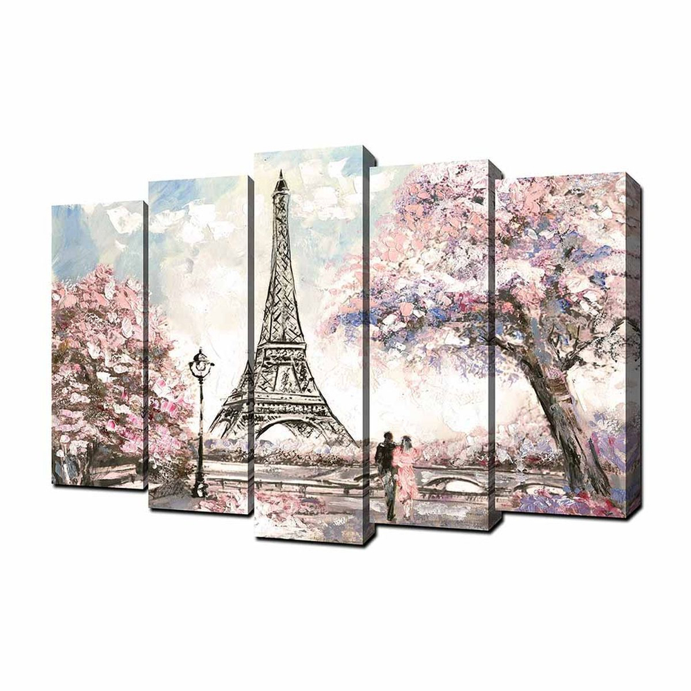 Картина модульная, 125х80 см, 5мод, V-087