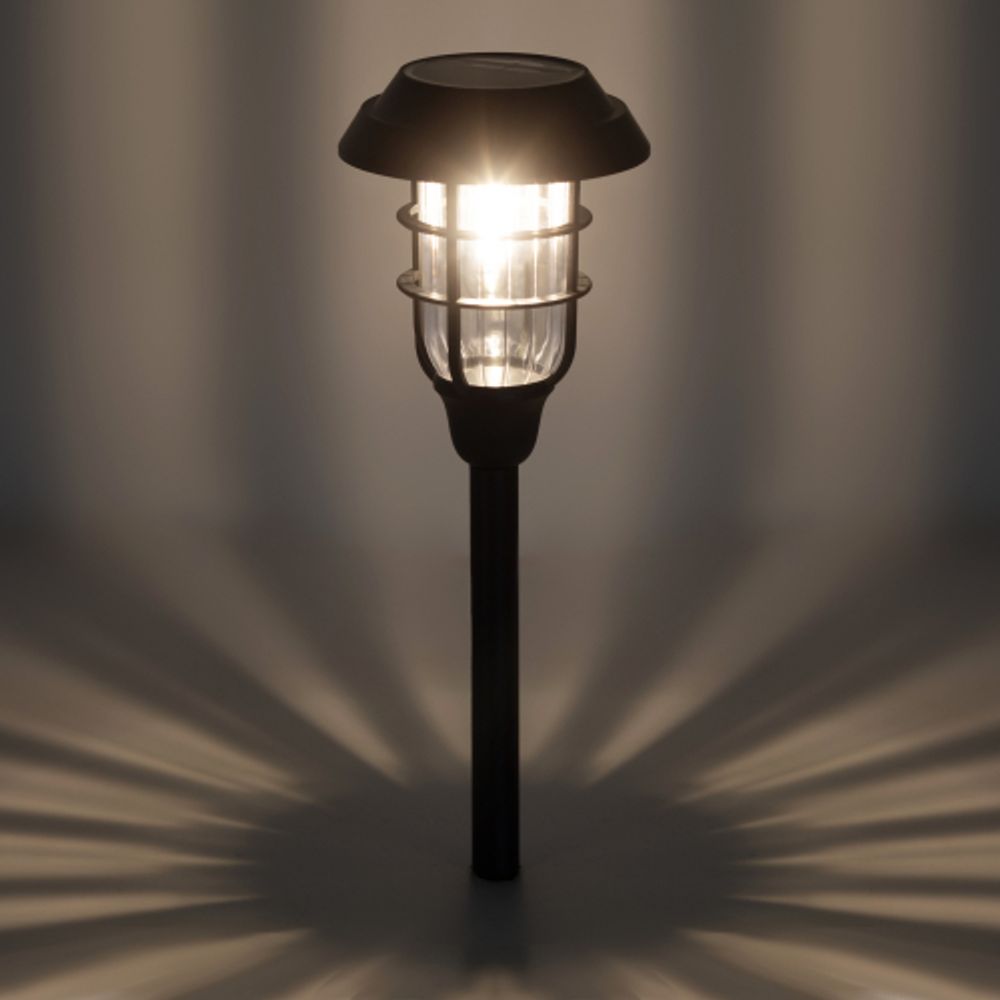 Светильник уличный ЭРА ERASS12-03 на солнечной батарее садовый Лофт 1LED