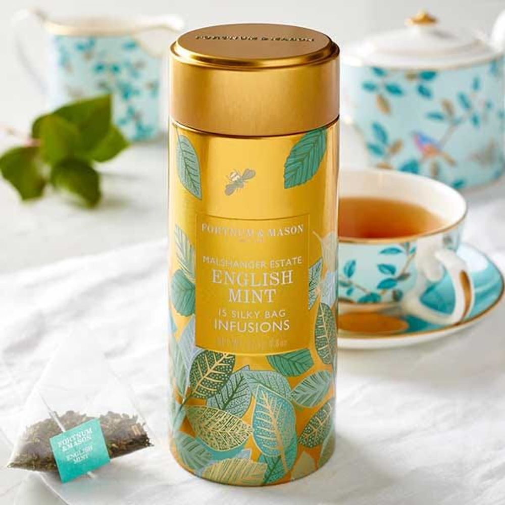 Английский мятный чай Fortnum&Mason English Mint, 3 шт по 15 пакетиков