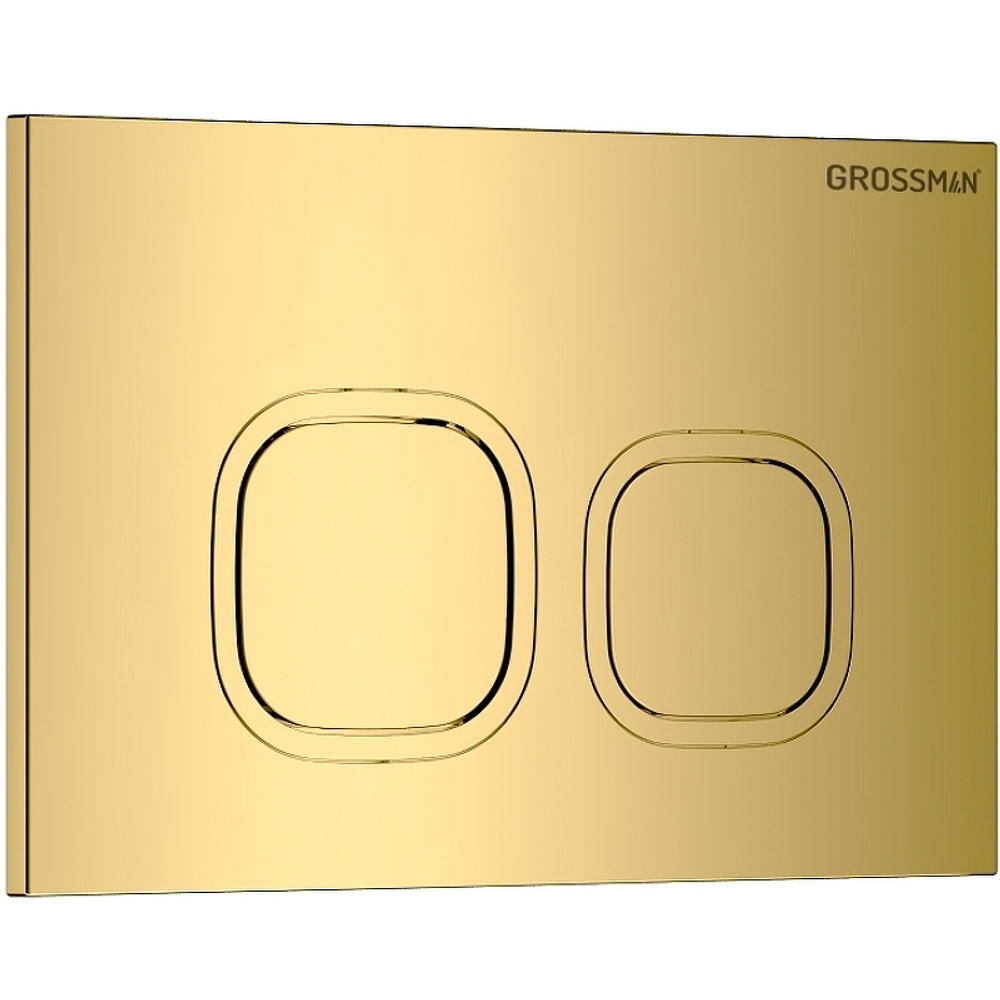 Клавиша смыва Grossman Cosmo 700.K31.02.300.300 Золото глянцевое