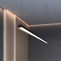 Профиль с экраном LINE-D-3030-2000 SQUARE BLACK+OPAL (Arlight, Алюминий) 055073