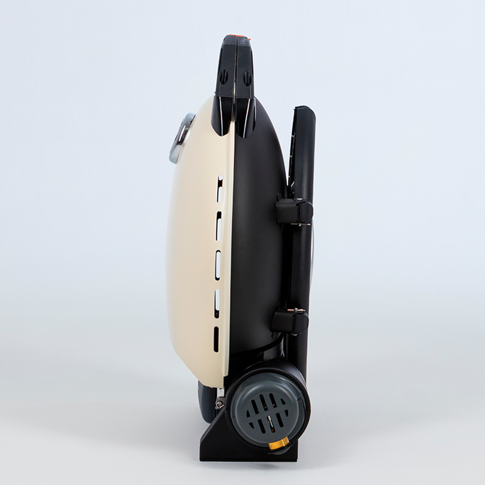 Гриль газовый O-GRILL 700T bicolor черный-кремовый (в комплекте адаптер тип А)