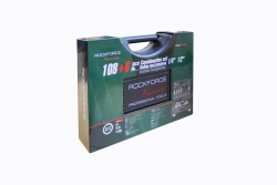 Набор инструментов 108+6пр. 1/4'',1/2''(сорв.гр.) RockForce##Rock FORCE RF-41082-7 Premium