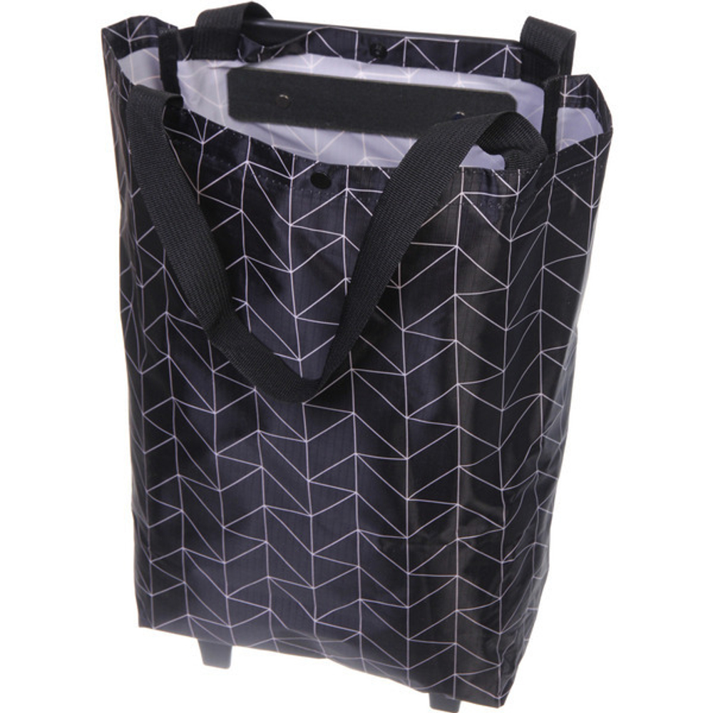 Тележка хозяйственная с сумкой (83*28*17см, колеса 5 см, грузоподъемность до 15 кг) ромб SYD-025