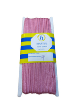 Сутаж атласный 1 уп - 32м цвет розовый