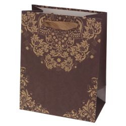 GAEM Пакет подарочный (бумага 230г/м2, блок микс 12шт), L18 W8 H23 см, 4в.