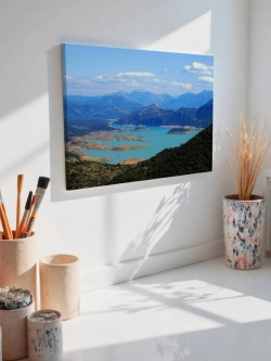 Картина на стену 40 X 50 Горное озеро