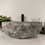 Раковина из мрамора Erozy Grey EM-64530 46*46*15 0186