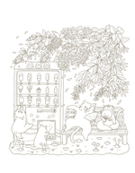 Summer holidays. Coloring Book