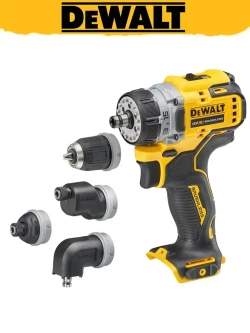 DeWalt Шуруповерт, 12 В, 0 АКБ