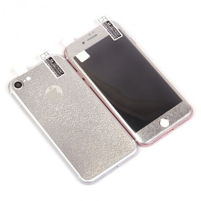 Декоративная пленка 3D 2 в 1 для iPhone 7 0.3 mm, 009468 Серебристый