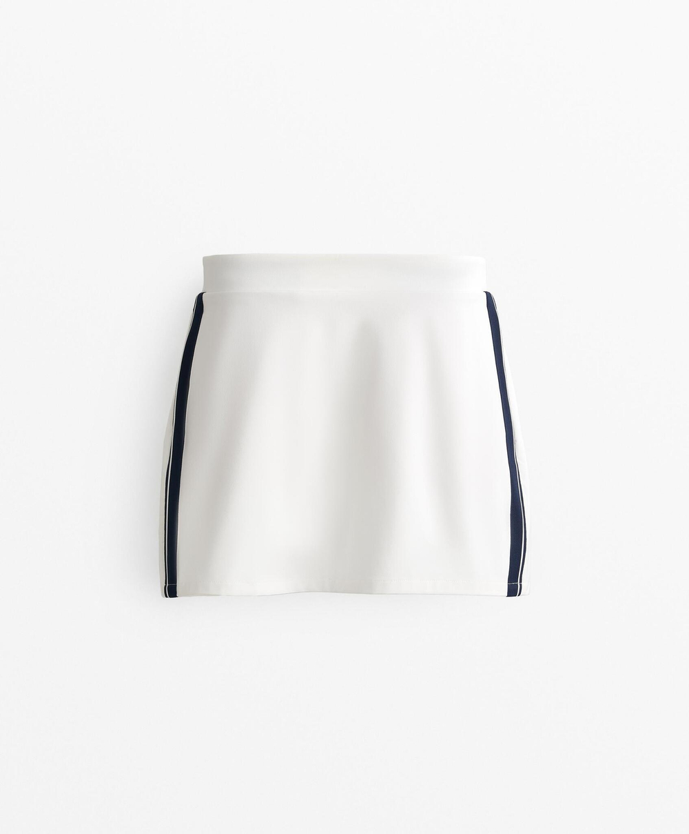 Oysho Короткая юбка, белый