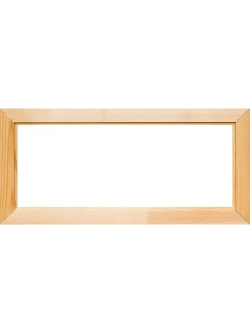 Деревянная рама 20x40 для картин на подрамнике сеч. 40x18