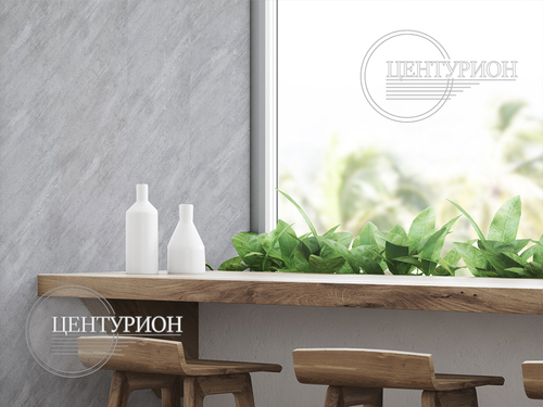 Ламинированная панель ПВХ Бетон светлый 2700х250мм