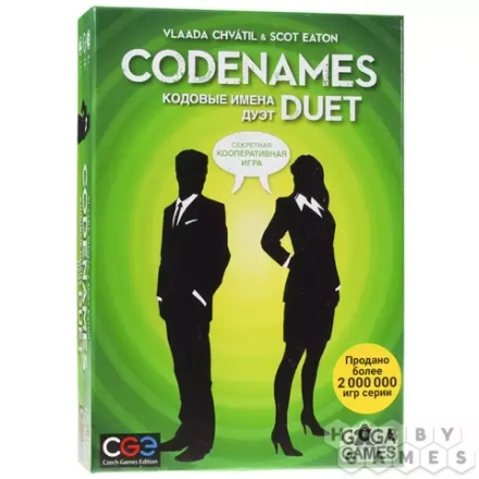 Настольная игра Codenames: Duet Прикройте друг друга!
