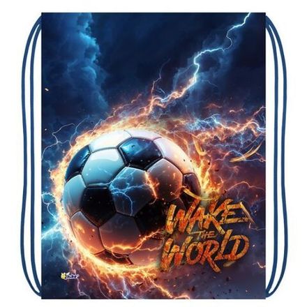 Мешок для обуви 1 отделение, МО-20, Огненный мяч 34*42см, Оникс