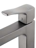 Смеситель для раковины высокий WONZON & WOGHAND FLEX, Темный графит (WW-88019072-BGM)