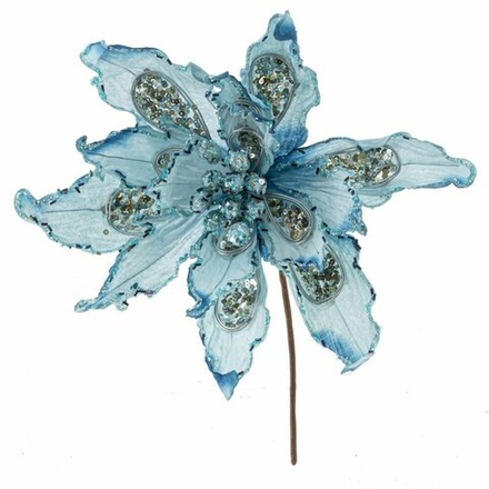 GAEM Цветок искусственный "Пуансеттия", L33 W33 H43 см