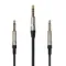 Meze Mono Standard 3.5mm with Mic Black Silver 1.2m
