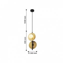 Подвесной светильник Favourite Sonnenblume 2356-2P